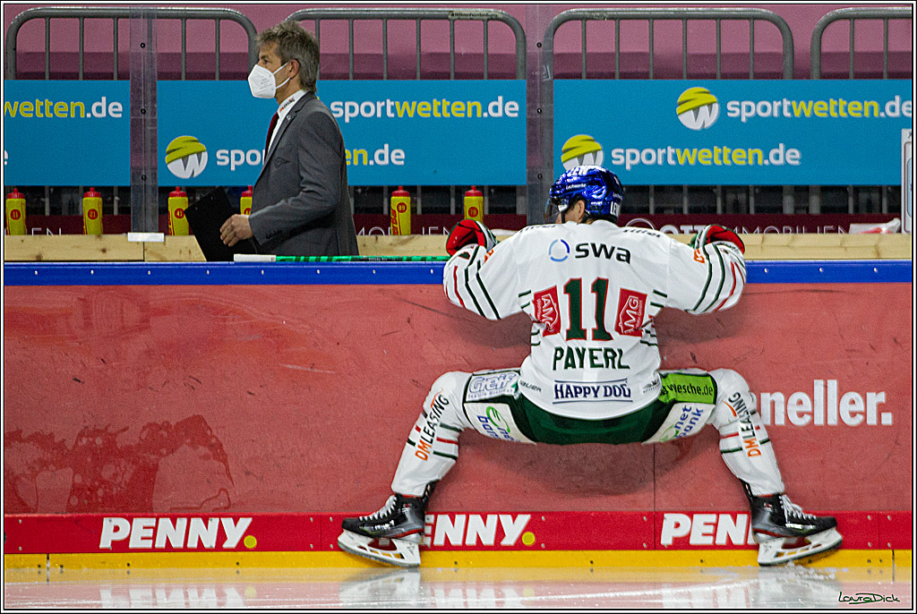 PENNY DEL;  Koelner Haie - Augsburger Panther; Koeln, 05.04.2021